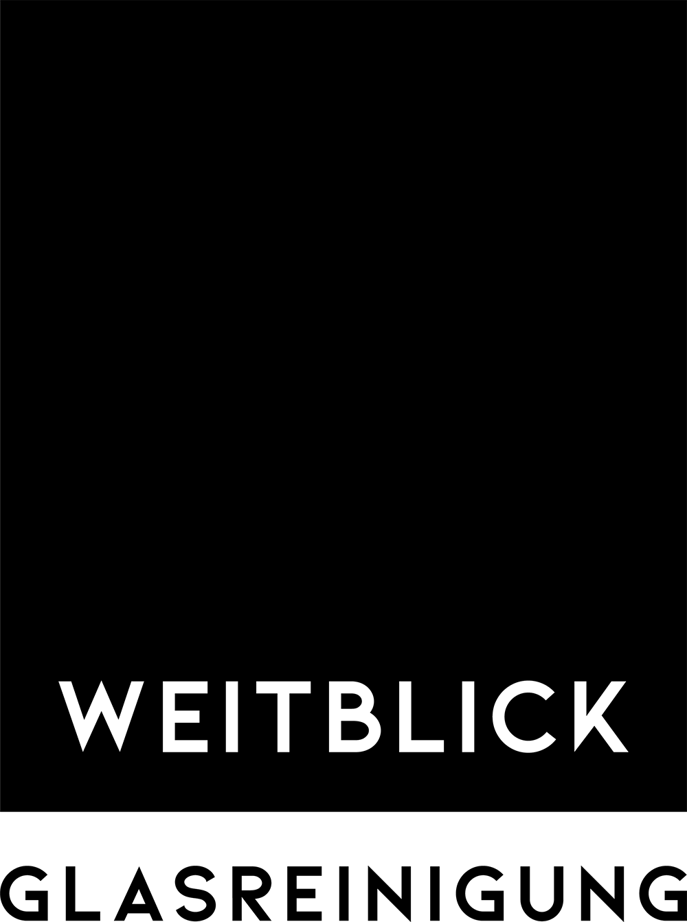 Weitblick Glasreinigung – Original-Logo